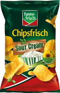 Funny-frisch Chipsfrisch Sour Cream & Onion – 150 g