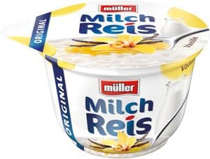 Müller Milchreis Schoko, Vanilla 200g
