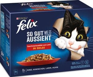Felix MP Aussieht Vielfalt vom Land 12x85g