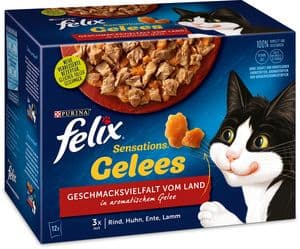 Felix MP Sensations Gelees Land 12x85g