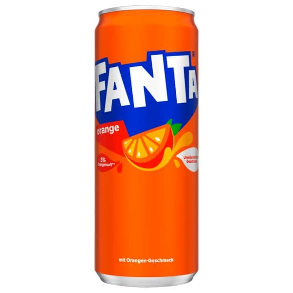Fanta Orange 0,33 l Dose