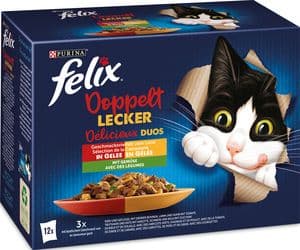Felix MP Doppelt Lecker mit Gemüse 12x85g