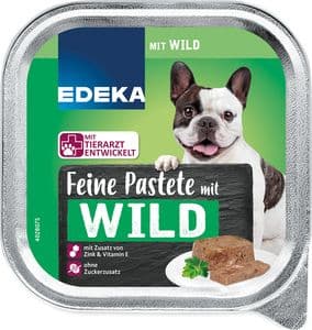 EDEKA Dog Feine Pastete Wild 300g