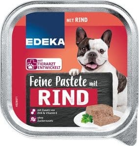 EDEKA Dog Feine Pastete Rind 300g