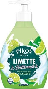 Elkos Flüssigseife 500ml Limette&Buttermilch