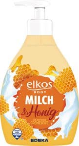 Elkos Flüssigseife 500ml Milch/Honig