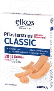 Elkos Pflasterstreifen Wasserabweisend 20er