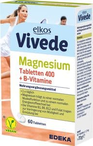 Elkos VIVEDE Magnesium+B-Vitamin 60er
