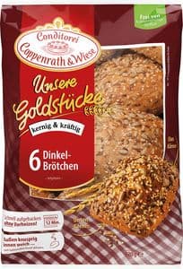 C&W kernig & kräftig 6 Dinkel Brötchen 420g