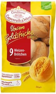 C&W Goldstücke 9 Weizenbrötchen 450g