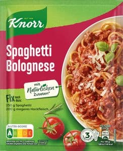 Kn Fix Spaghetti Bolognese 40g