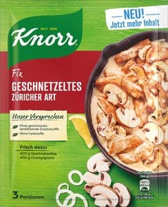 Kn Fix Geschnetzeltes Züricher Art 54g