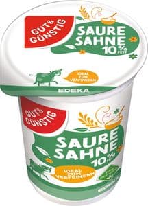 G&G Saure Sahne 10% ohne Gentechnik 200g