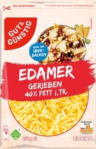 G&G Edamer gerieben 40% 250g o. Gen.