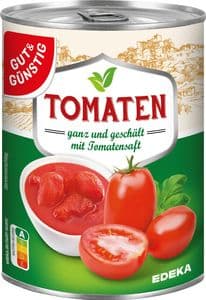 G&G Tomaten geschält in Saft 400g