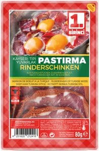 Birinci Rinderschinken (Pastirma) 80g