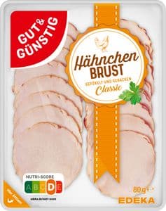G&G Hähnchenbrust gebacken classic 80g
