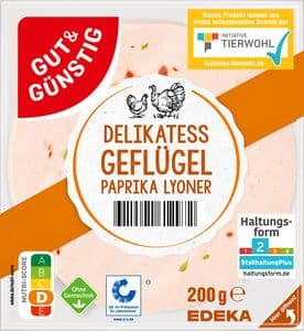 G&G Gefl.Paprikalyoner QS 200g Stapenpackung