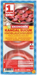 Birinci Knoblauchwurst Eco 1000g