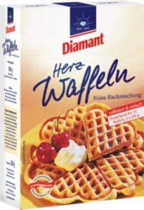 Diamant Herzwaffeln 500g