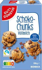 G&G Schoko Chunks Vollmilch 100g