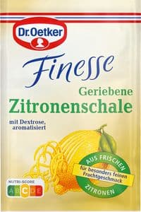 Oetk Finesse gerieb.Zitronenschale 3er
