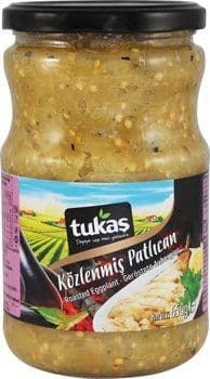 Tukas geröst. Auberginen Glas 650g