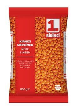 Birinci Rote Linsen 800g