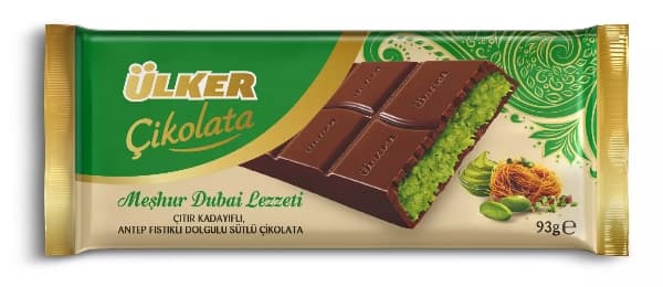 ÜLKER DUBAI STYLE SCHOKOLADE 93gr.