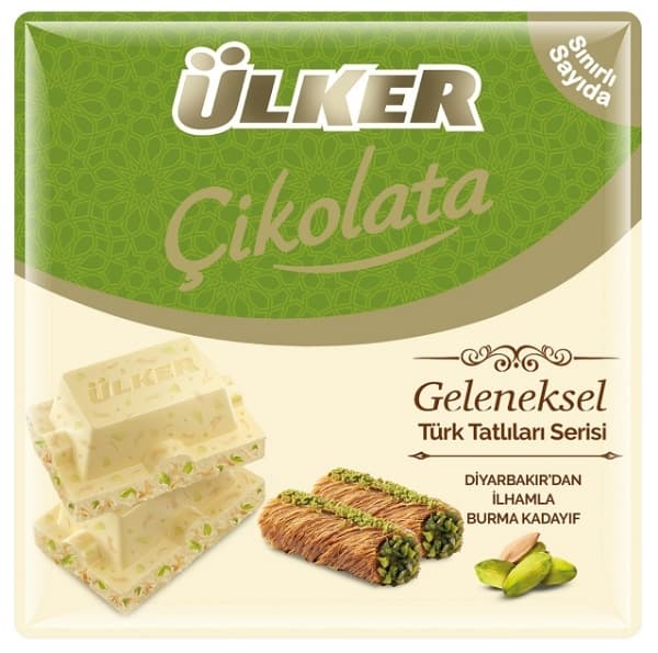ÜLKER KADAYIF PISTAZIENSCHOKOLADE 60gr.