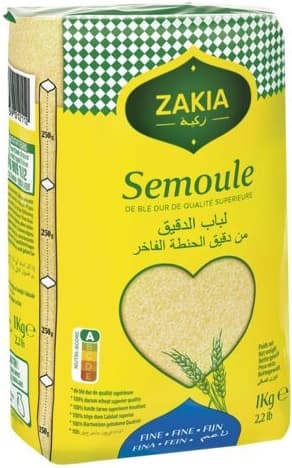 ZAKIA GRIESS FEIN 1 KG