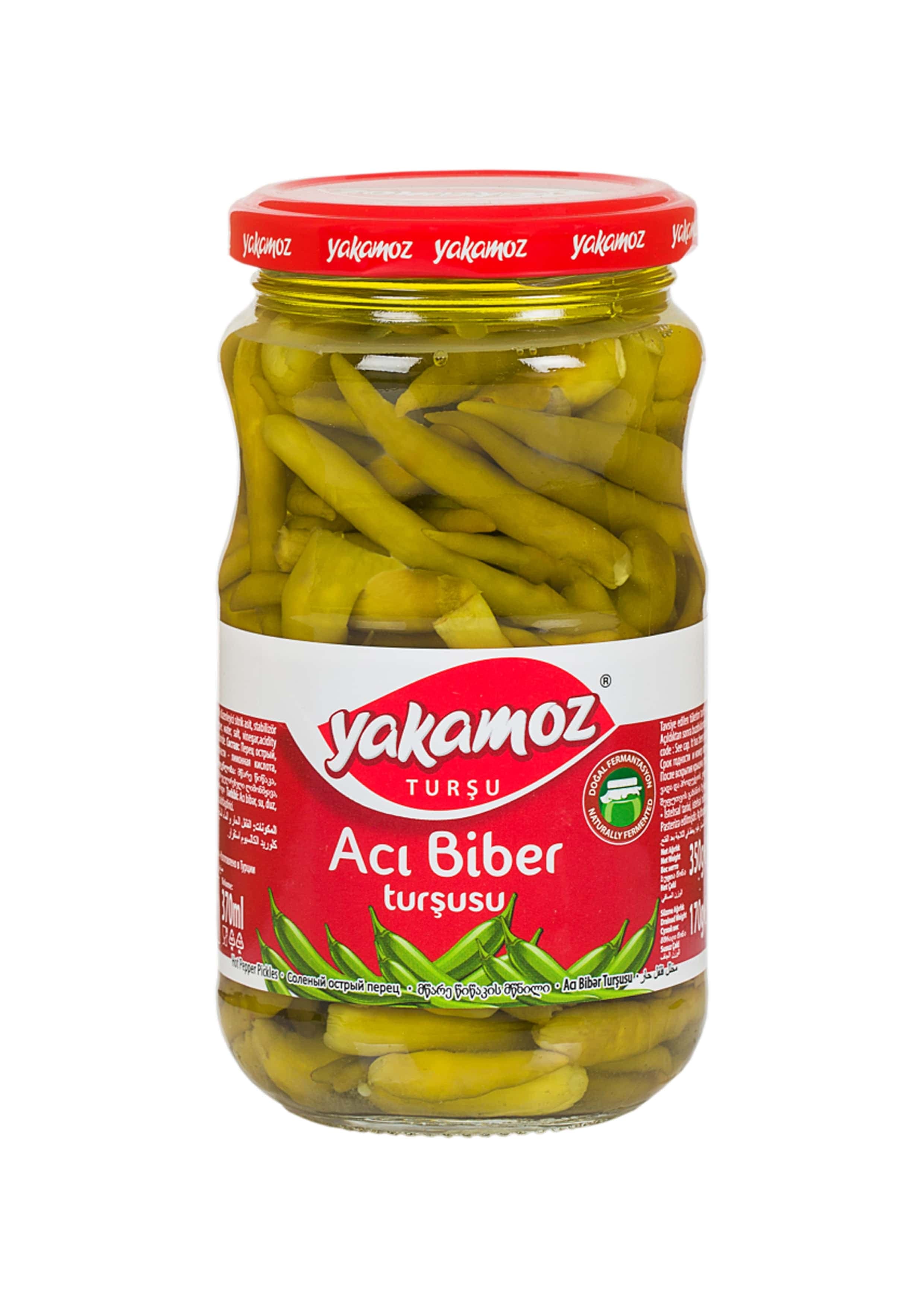 YAKAMOZ ACI BIBER TURSU 370 ML