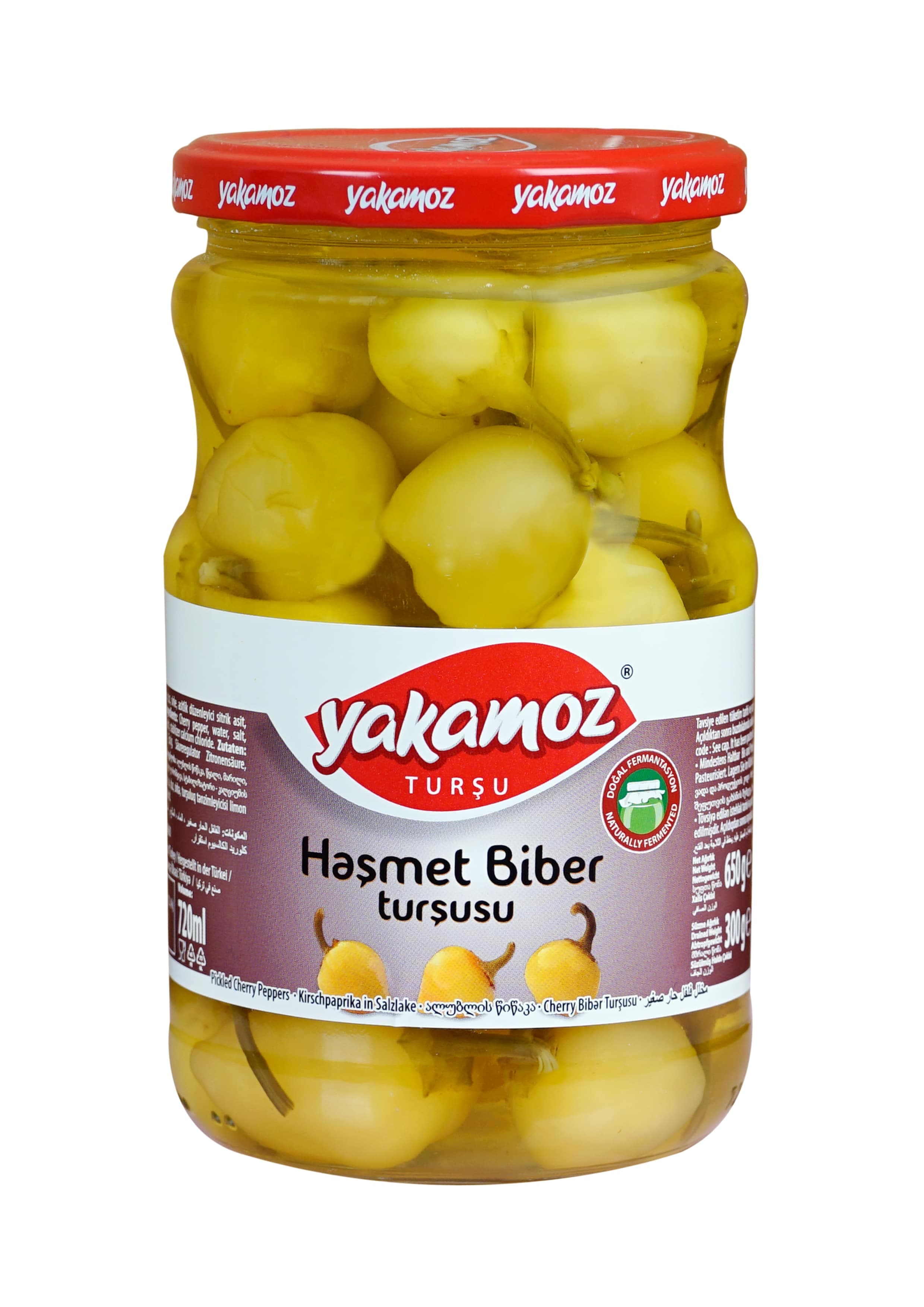 YAKAMOZ HASMET BIBER TURSU 720 ML