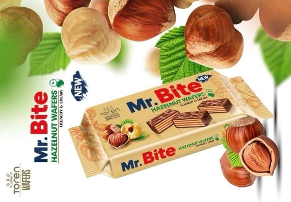 MR.BITE WAFFELN HASELNUSS 35G