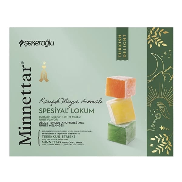 MINNETTAR MEYVELI LOKUM 300G