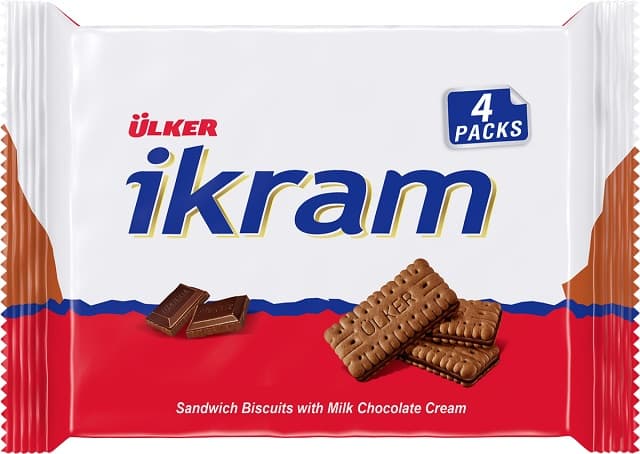 IKRAM SCHOKO KEKS 4 x 84G
