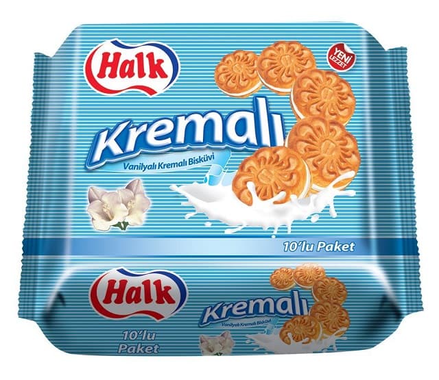 HALK KREMA VANILYA 10x50G