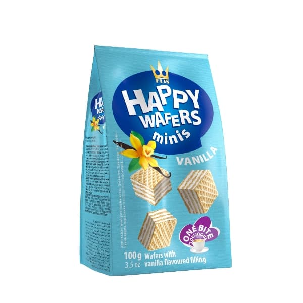 FLIS HAPPY WAFERS VANILLE 100 G