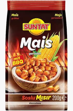 Suntat Corn roasted, salted BBQ 200g 