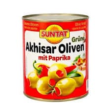 Suntat Stuffed Green Akhisar Olives 850ml 