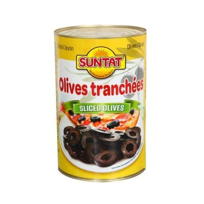 Suntat Sliced Black Olives 5kg